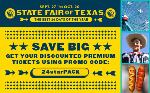 State Fair of Texas Promo Code!