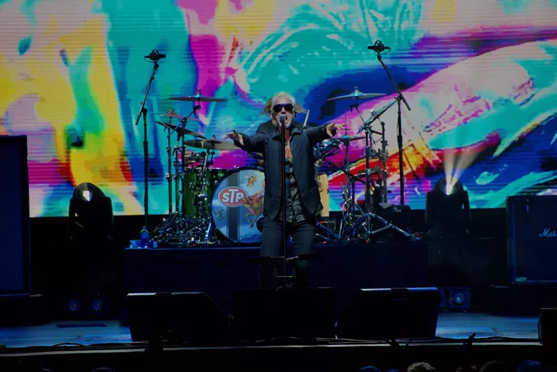 Image: Thanks to vocalist Jeff Gutt, the rock quartet has carried on after the death of original lead singer Scott Weiland.
