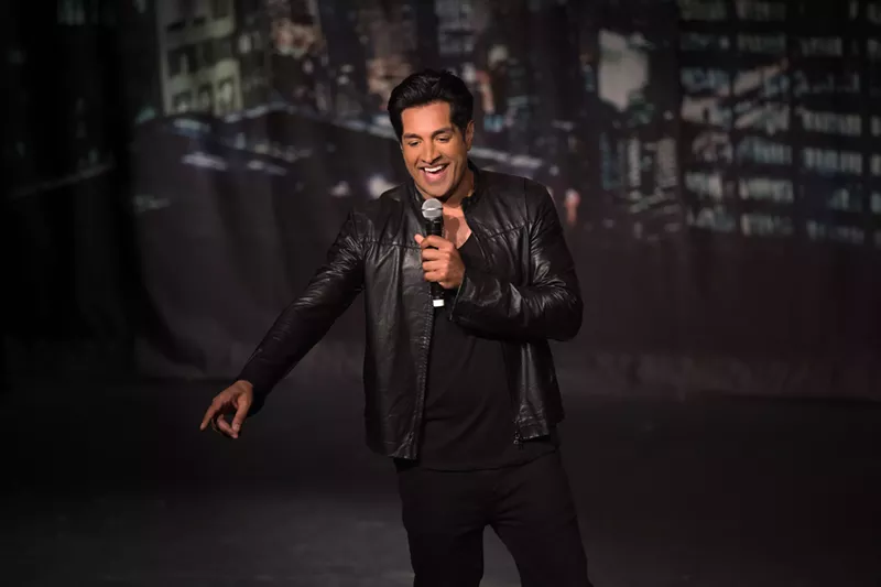 Image: International touring comedian Sugar Sammy will perform at the Dallas Comedy Club on Friday, March 18, and Saturday, March 19.