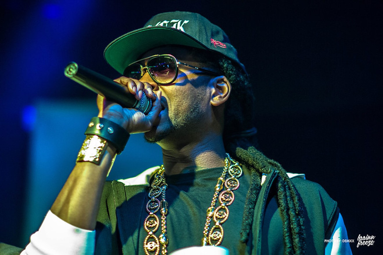 Rapper 2 Chainz (here performing in Anaheim, California) will headline Frisco's Tacos and Tequila Festival.