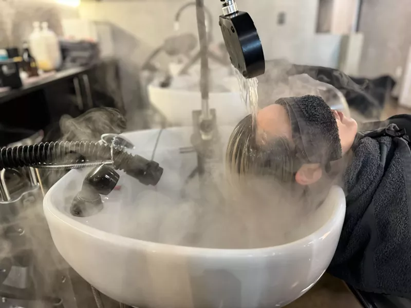Image: A spa for our hair? Our split ends can use some pampering.