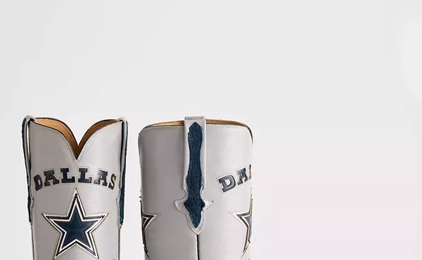 Image: Texas Legends Unite for the New Lucchese x Dallas Cowboys Boot Collection