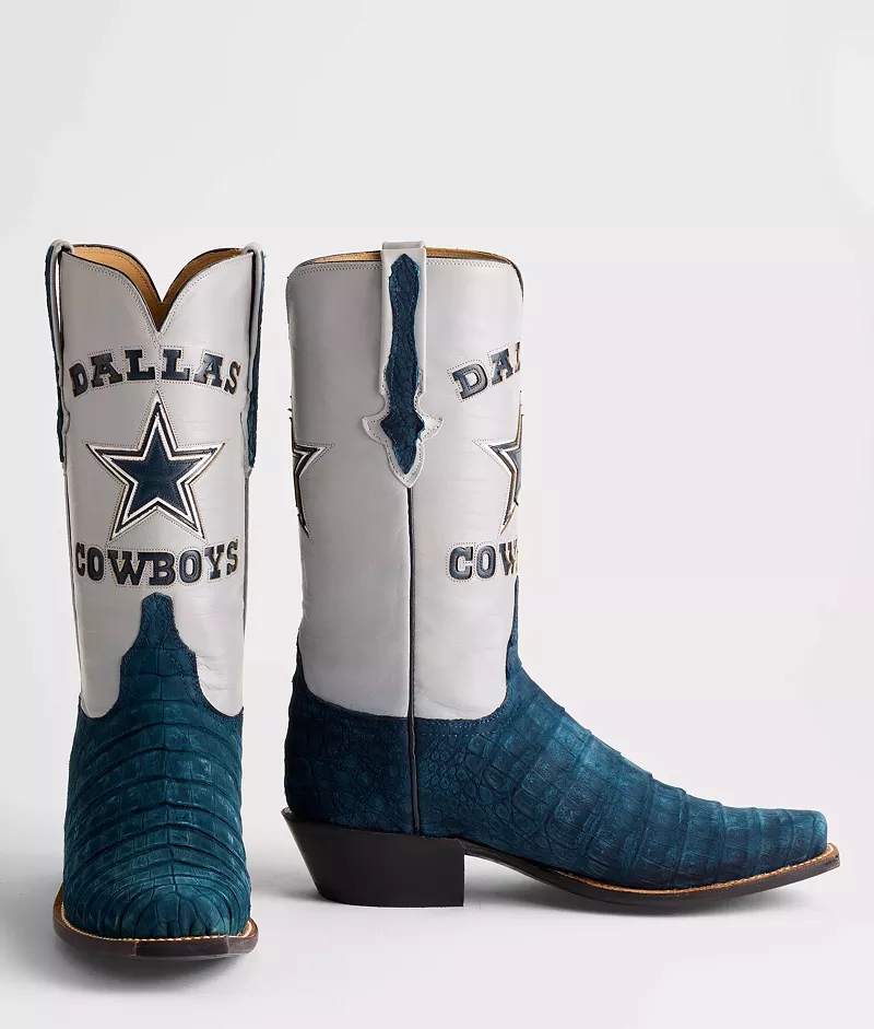 Image: We aren't known for our discretion in Dallas, so the new "1960" boots are a perfect fit for America's Team.