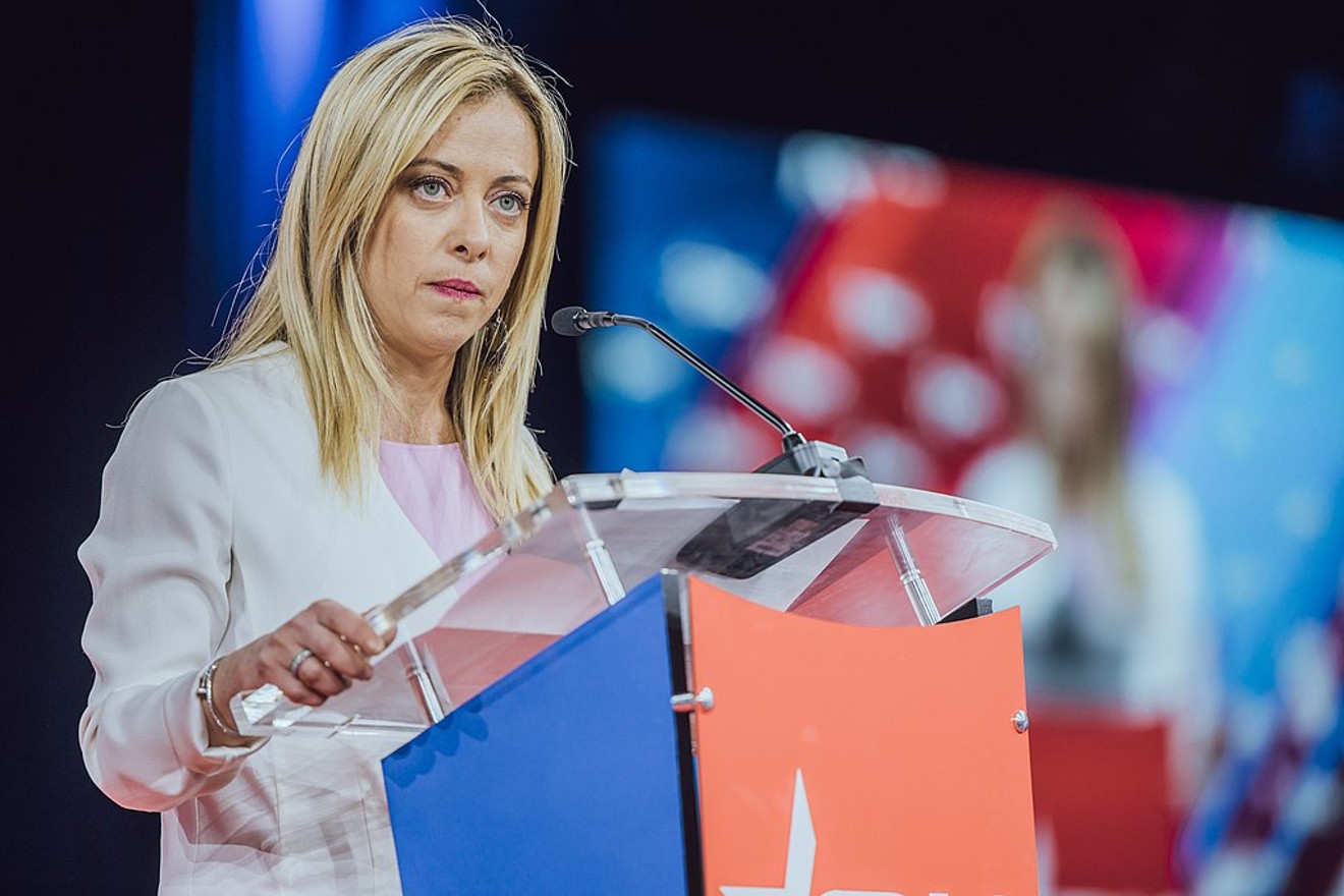 Giorgia Meloni is the latest European far rightist to catch the eye of American conservatives.