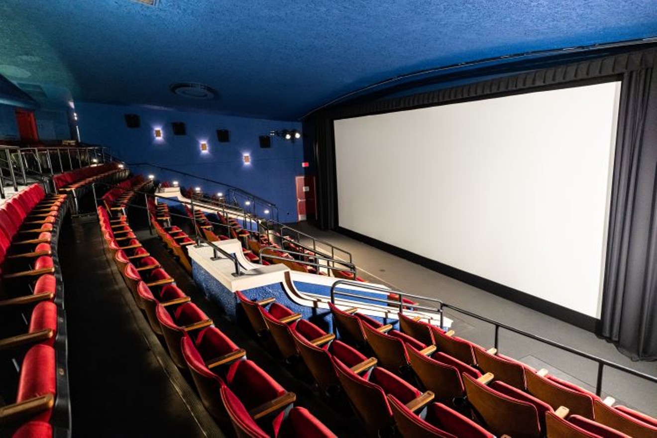 The Texas Theatre opened its new second-floor screening room on Wednesday.
