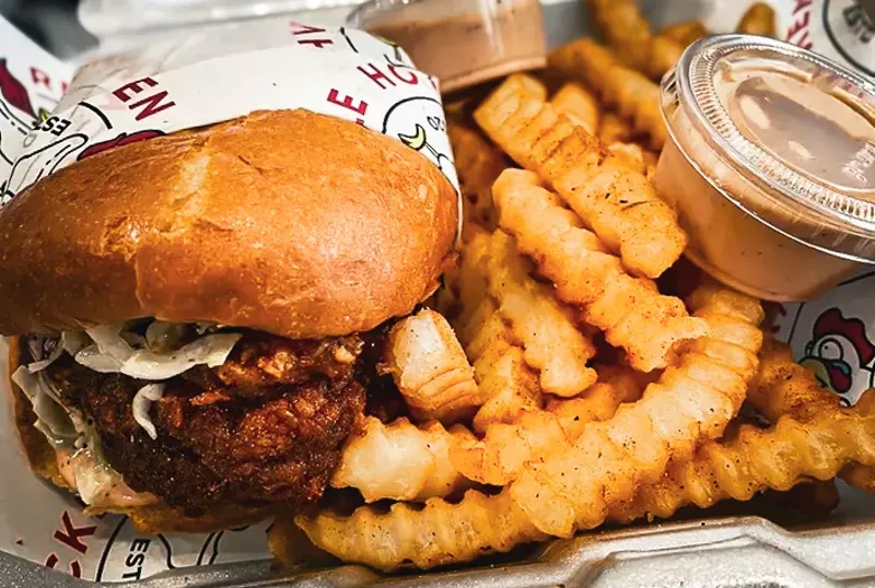 Image: Ricky's Hot Chicken is a local treasure.