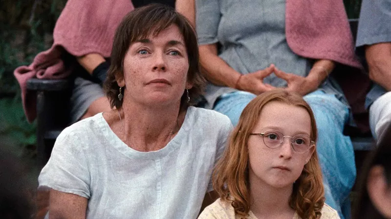 Image: Julianne Nicholson and Zoe Ziegler in a quiet moment from OCFF feature Janet Planet.