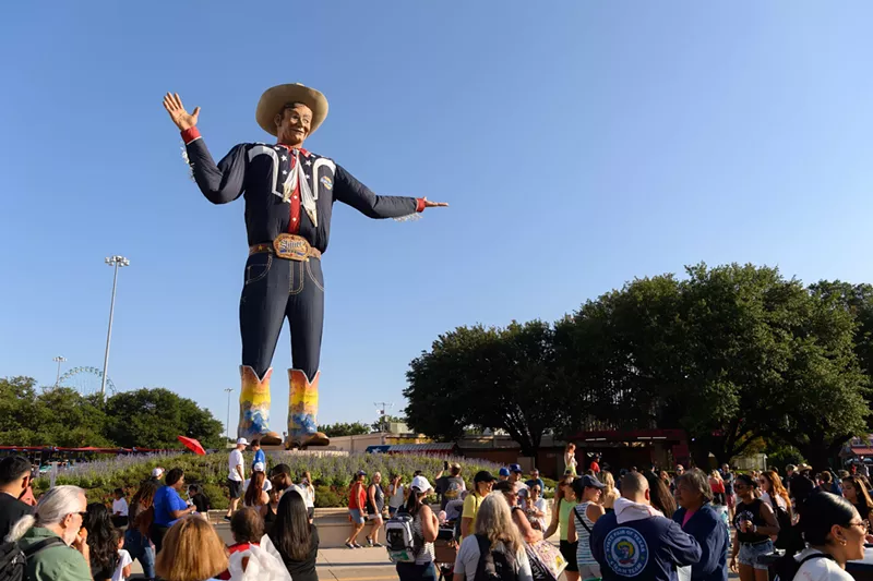 Image: The tired, crying children at the State Fair of Texas will probably drown out your partner's tears.