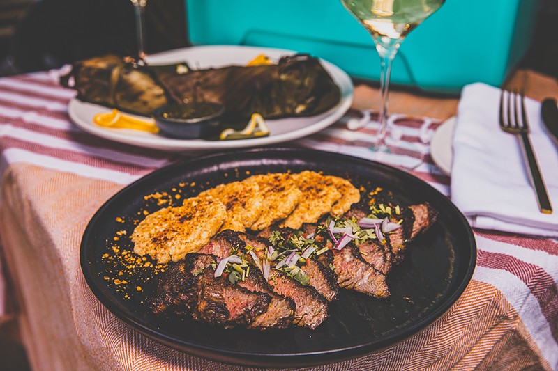 The Yucatan steak here is a showstopper.