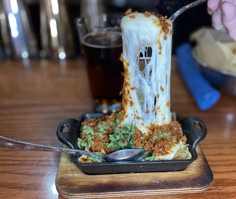 Image: Queso fundido at Beto & Son