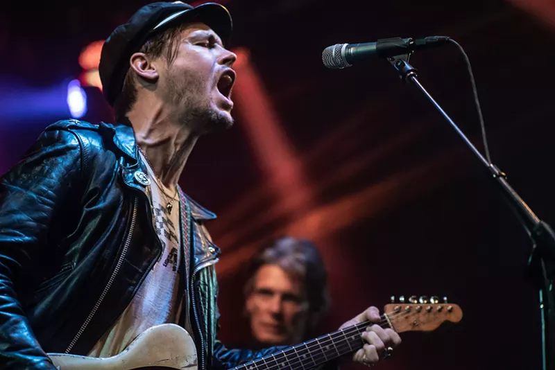 Image: Jonathan Tyler & The Northern Lights play Sundown at Granada Friday night.