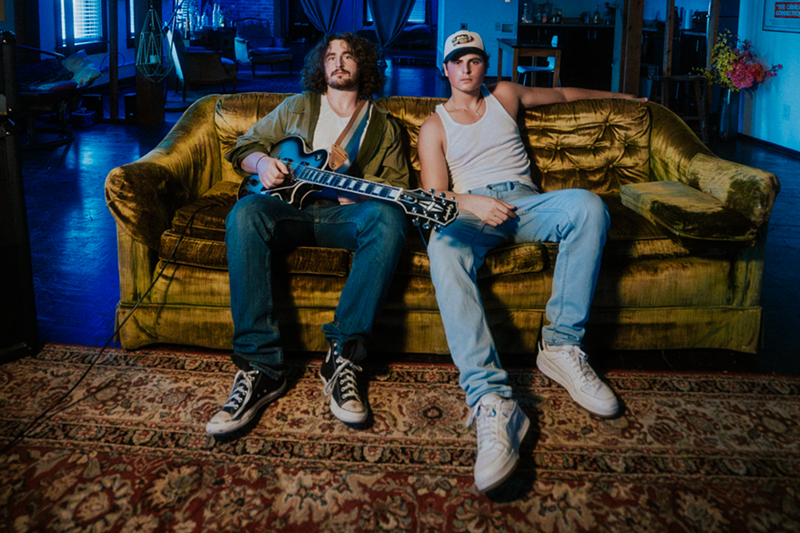 Image: Indie pop duo, brothers, Dallas