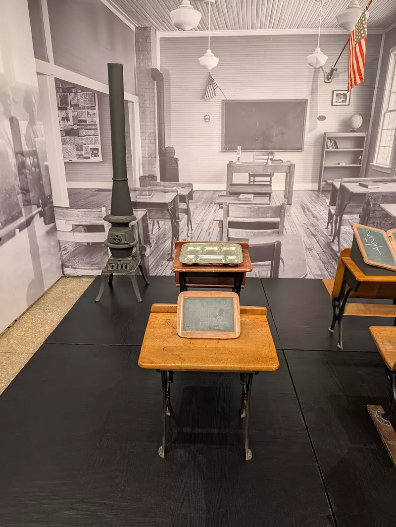 Image: The Juneteenth programming at the Dallas Holocaust & Human Rights Museum featured an exhibit on the Rosenwald Schools of the Segregation Era.