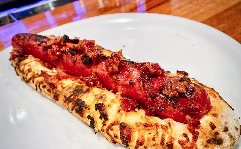 Image: The Honey Bastard Hot Dog: Cane Rosso's Secret Menu Item (Sort of)