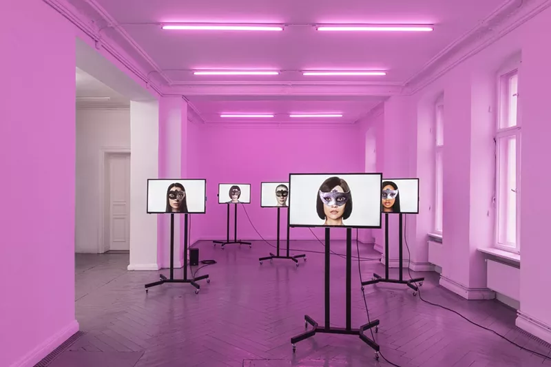 Image: Our endless need for screen time is one of the themes of a current exhibition at the Modern Art Museum of Fort Worth.