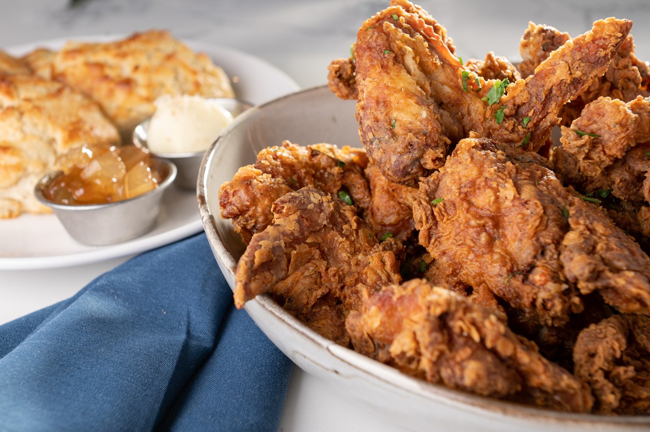 Roots' duck-fat fried chicken has earned national attention.