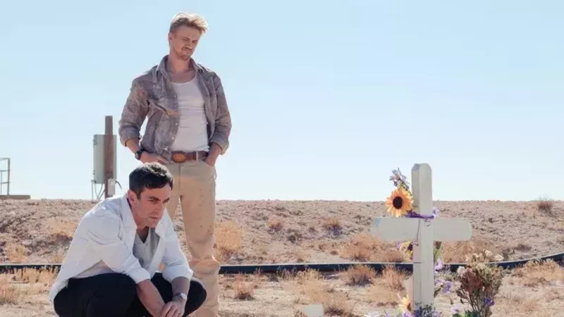 Image: Novak's character, Ben Manalowiz, is enveloped in a West Texas murder mystery. And Whataburger.