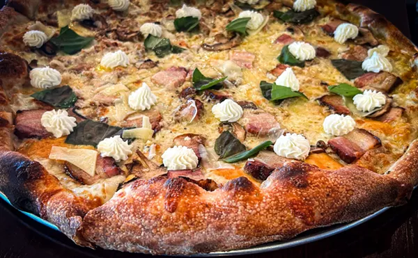 Image: The Pizza Spot with Serious BBQ and a State Fair Award Is Ready to Score in Plano