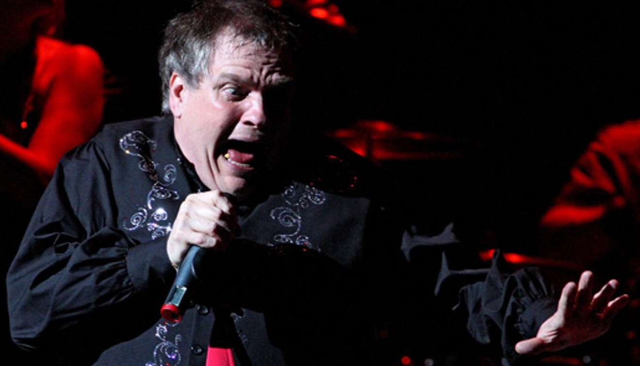 Meat Loaf performing at Dallas' House of Blues in 2010. The singer died on Thursday at age 74.