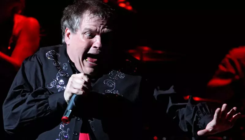Image: Meat Loaf performing at Dallas' House of Blues in 2010. The singer died on Thursday at age 74.