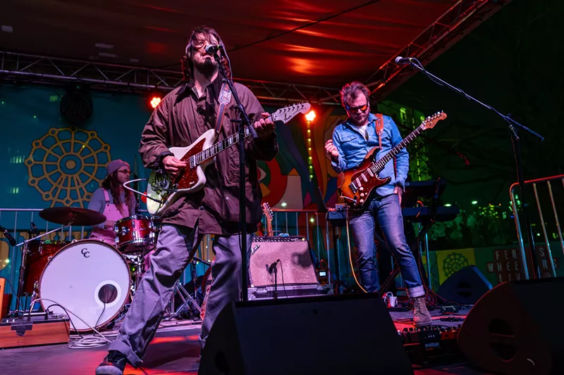 Image: The last night of DFW's Jambaloo Festival featured the Texas Gentlemen.