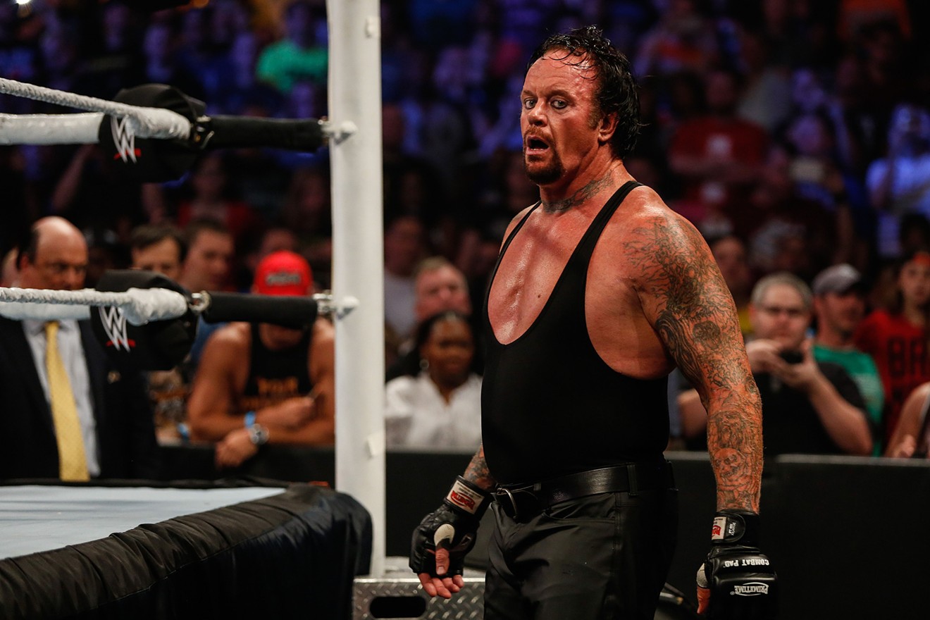 Texan Mark "The Undertaker" Calaway will be inducted into the WWE Hall of Fame after a 30-year run.