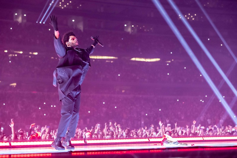 The Weeknd woke the crowd up on a Sunday night.