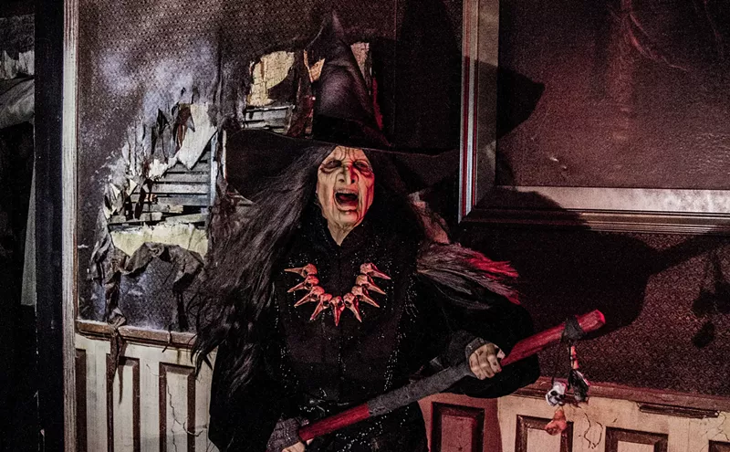 Image: They're Back, Witches: The Scariest and Most Creative Haunted Houses in North Texas