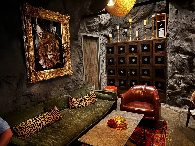 Image: Take your next date to this underground lair *ahem* underground wine bar.