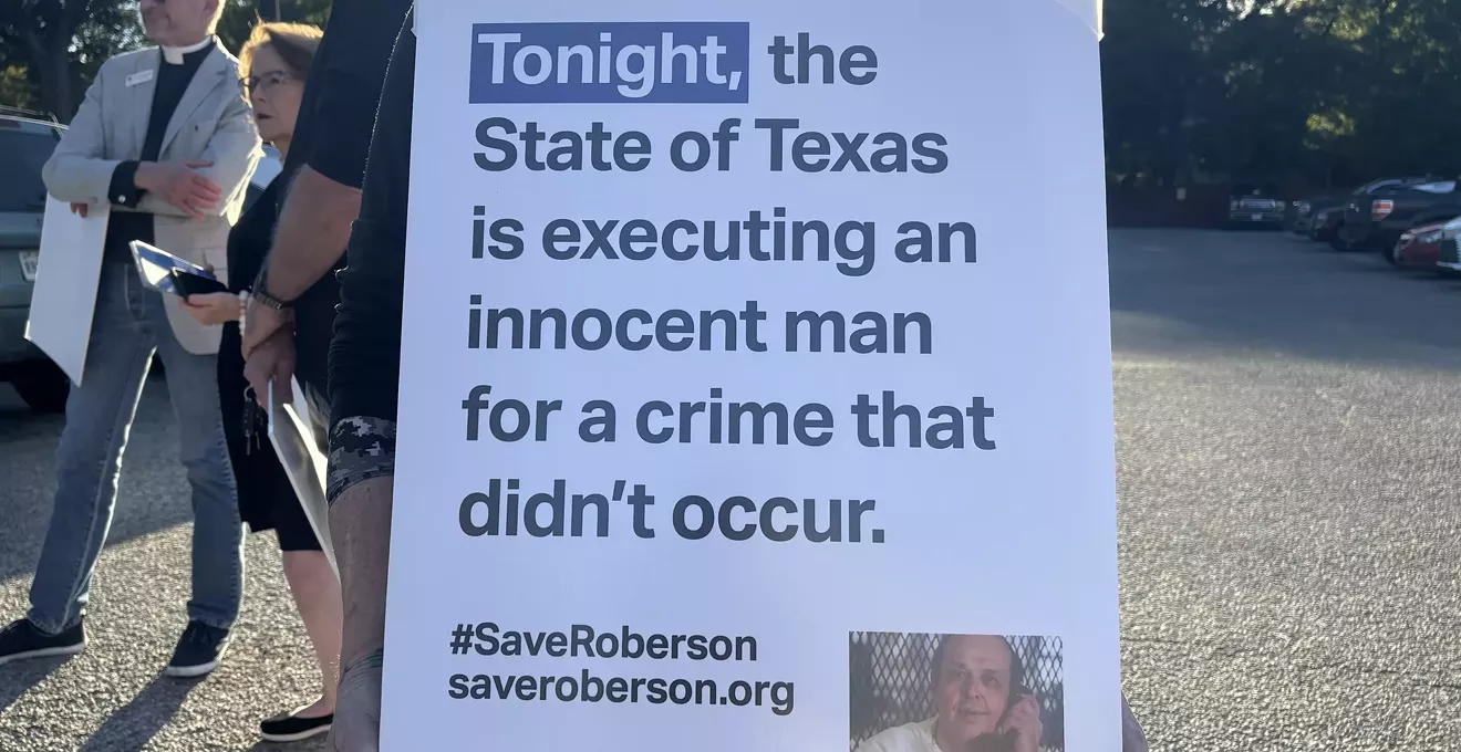 ‘This Isn’t Over’: Death Penalty Abolitionists Celebrate Stay in Robert Roberson Execution