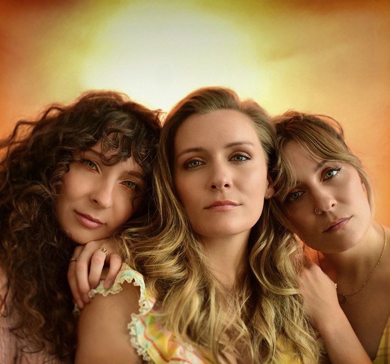 From left, Natalie, Meegan and Allison Closner are the three sisters of Joseph, an indie pop-folk trio who will perform in Dallas on May 5.