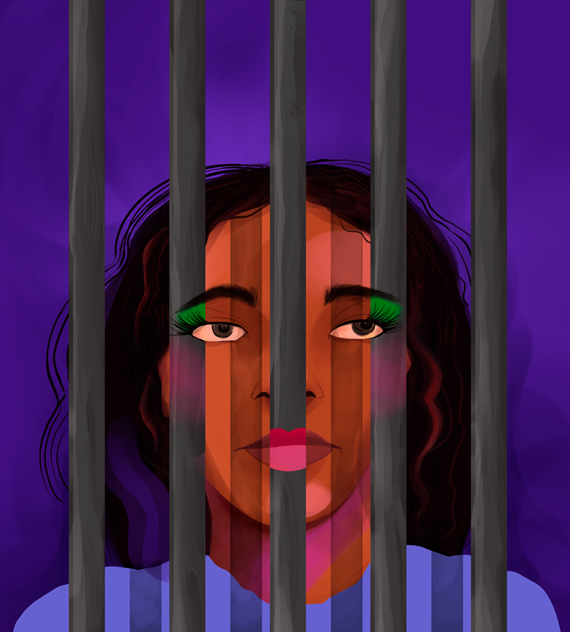 Image: Trans women prisoners in Seagoville's federal prison are housed with men, stripped of their identity and harassed following Trump executive order.