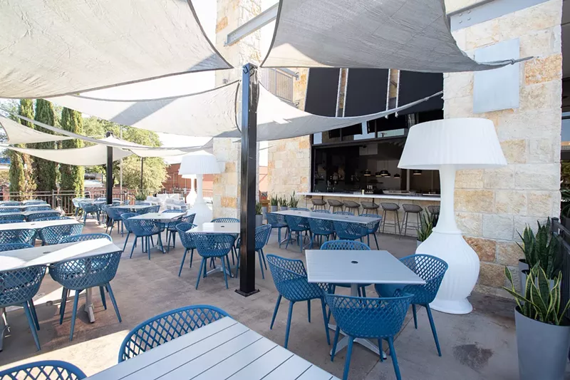 Image: The patio at Spatch Kitchen is now open.