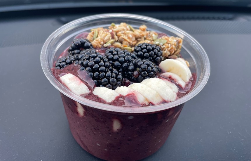 Very Very Acai Bowl from The Juice Bar - ANGIE QUEBEDEAUX