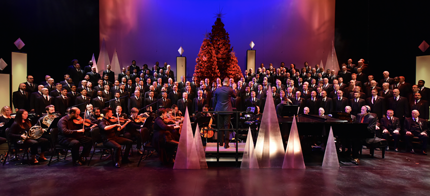 Caroling in the Arts District is just one of the Turtle Creek Chorale's holiday performances - TURTLE CREEK CHORALE