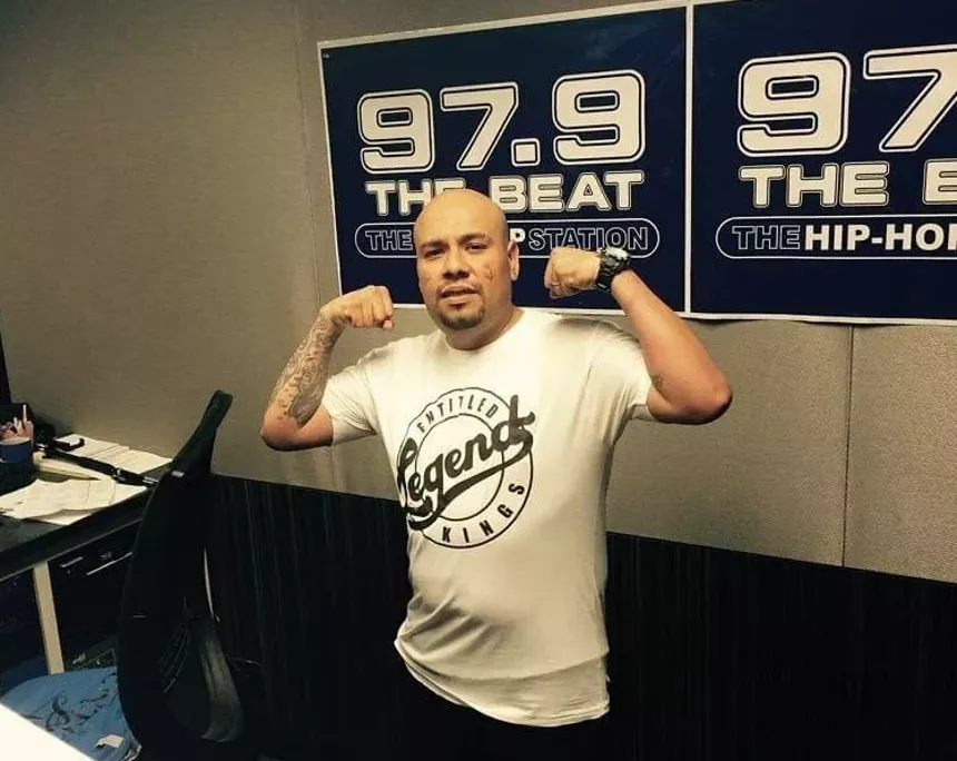 DJ GSpook (Pedro González) spun records and rhymes for K104 FM and 97.9 FM The Beat and was one of both stations' first Latino on-air talents. - GEORGE REDD SPEAKS