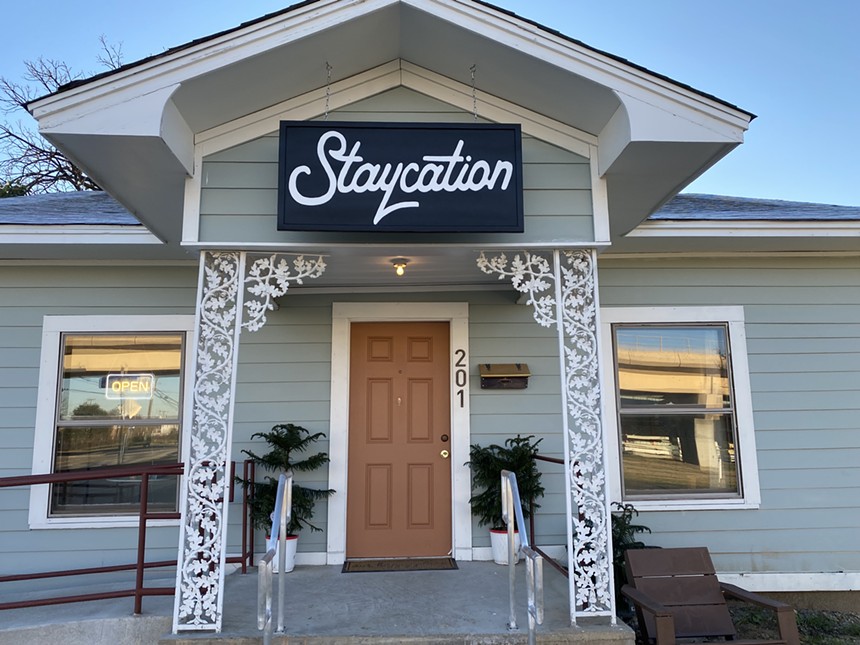 Staycation is in a recently refurbished 1940s home. - FELICIA LOPEZ