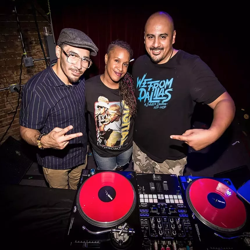 Battlegrounds organizers (from left) David Jasso Jr., Claudette Brewer and Joel Salazar. - LUCKYBUTTON PHOTOGRAPHY