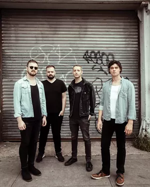 Bryan Percivall, Mark Johnson, Will Haywood Smith and Matt Nakoa are the Brit Pack. - COURTESY SKYLINE ARTISTS AGENCY
