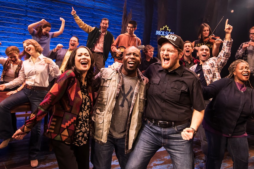 The first North American tour company of Come From Away - MATTHEW MURPHY