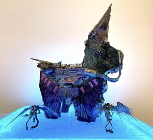 La nouvelle collection d'œuvres de l'artiste et sculpteur d'El Paso Angel Cabrales sera exposée à la galerie MAC à partir du samedi 19 mars. - AVEC L'AUTORISATION DU MAC