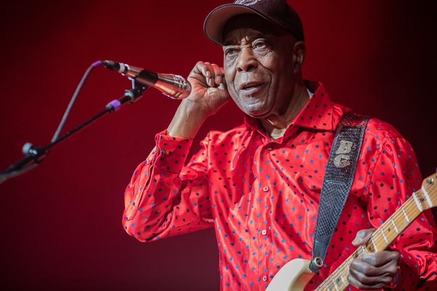 Buddy Guy gave it right back to the audience on Tuesday night. - ANDREW SHERMAN
