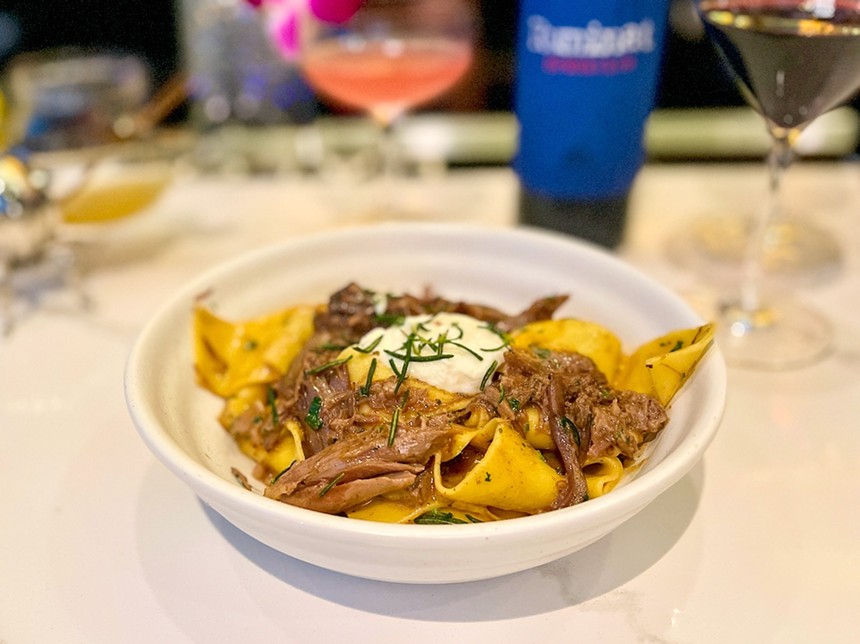Pappardelle at Fiatto - ANGIE QUEBEDEAUX