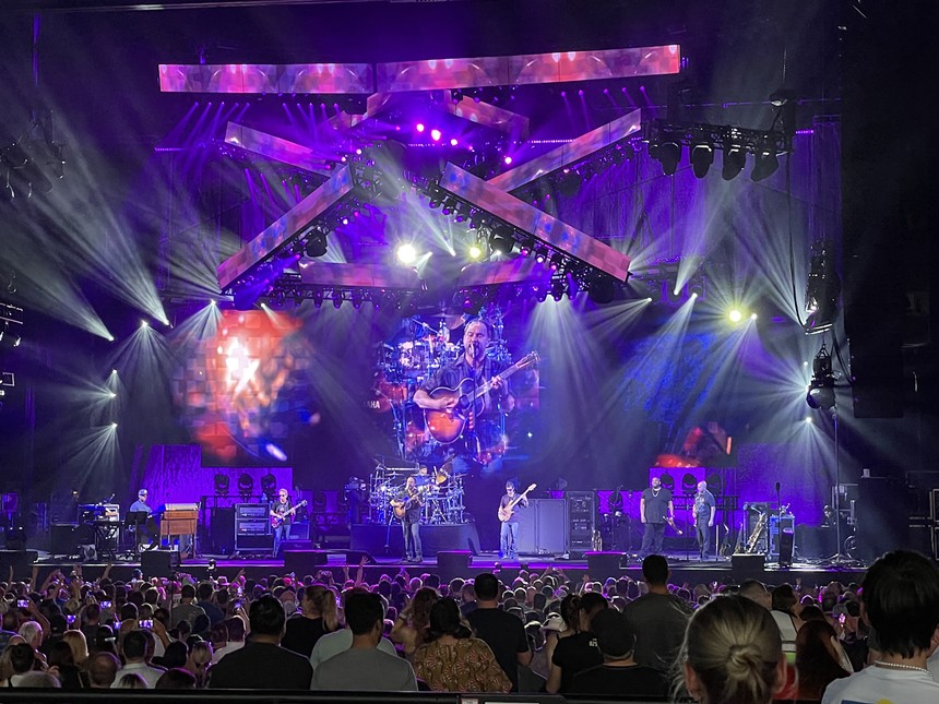 It felt like 2019 again at Dos Equis Pavilion as the Dave Matthews Band and its audience enjoyed the return to regular summer programming. - PRESTON JONES