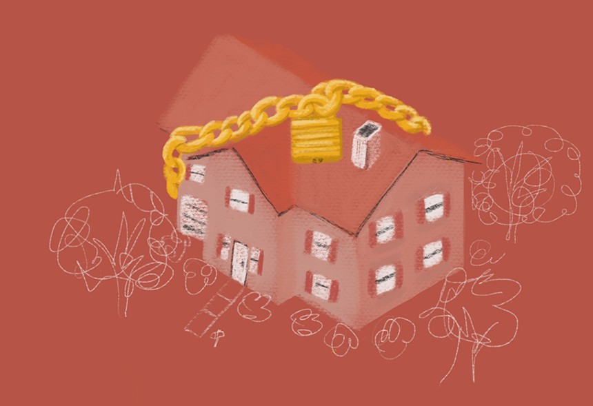 Many TIF properties are difficult to get into. - ILLUSTRATION BY SARAH SCHUMACHER