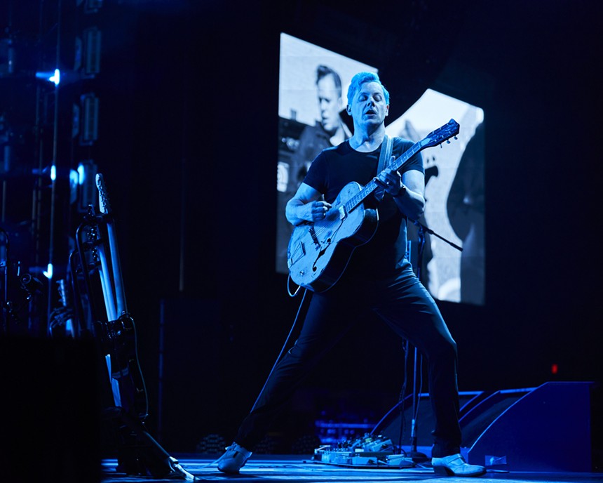 Jack White's May 23 show at Irving's Pavilion at Toyota Music Factory was simply formidable. - DAVID JAMES SWANSON
