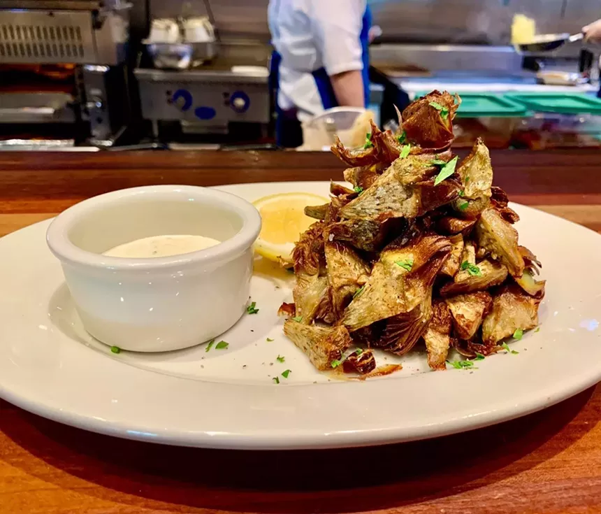 Crispy Baby Artichokes - Courtesy of El Braco