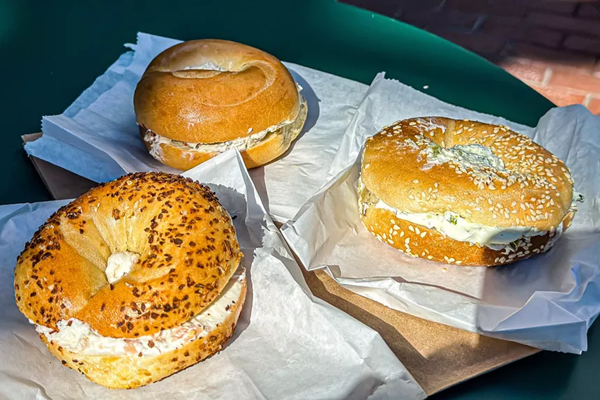 First Look Starship Bagels New Dallas Location on Main Street Dallas