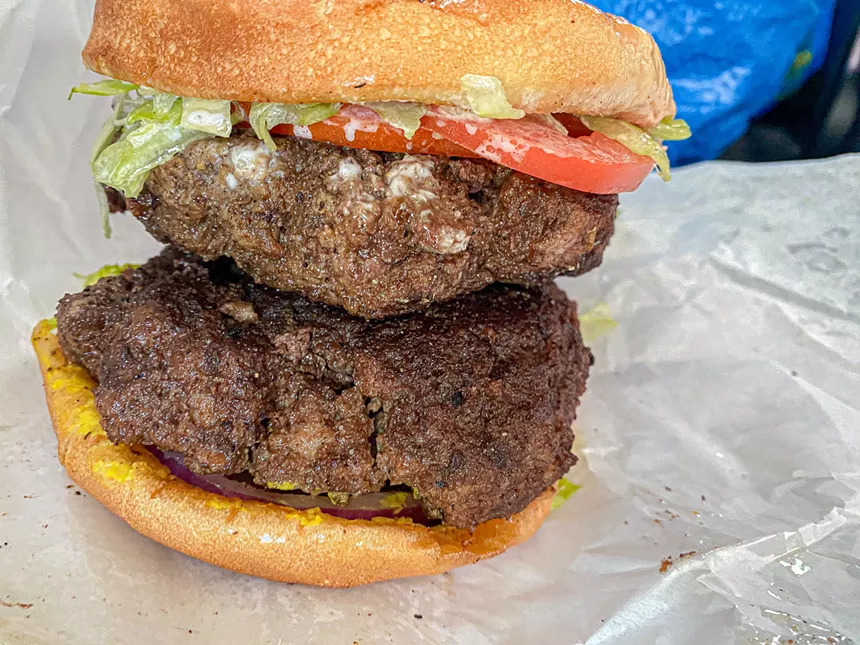 Wingfield's double burger