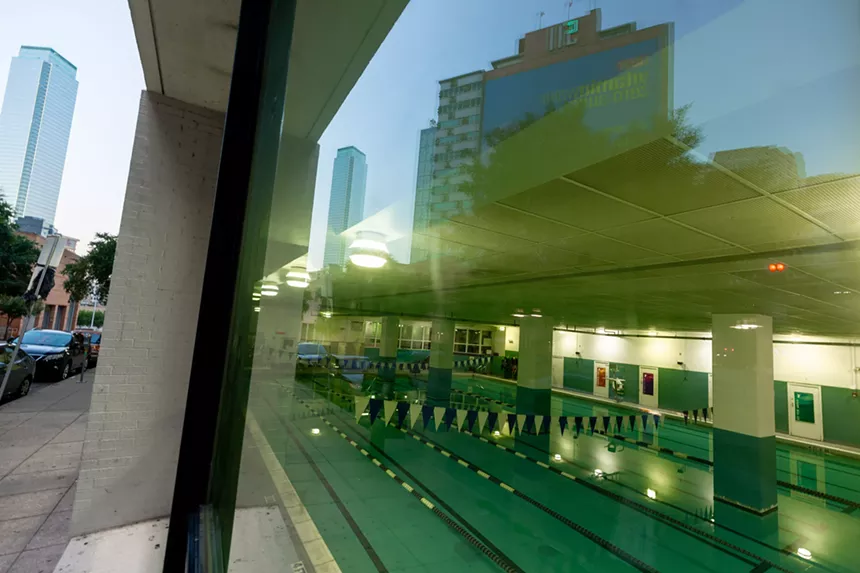 The pool at T. Boone Pickens YMCA